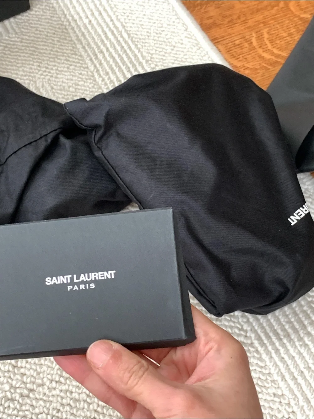 Saint Laurent Patent Platform Heels Sandals, 36, black, like new minimalist - Picture 11 of 12